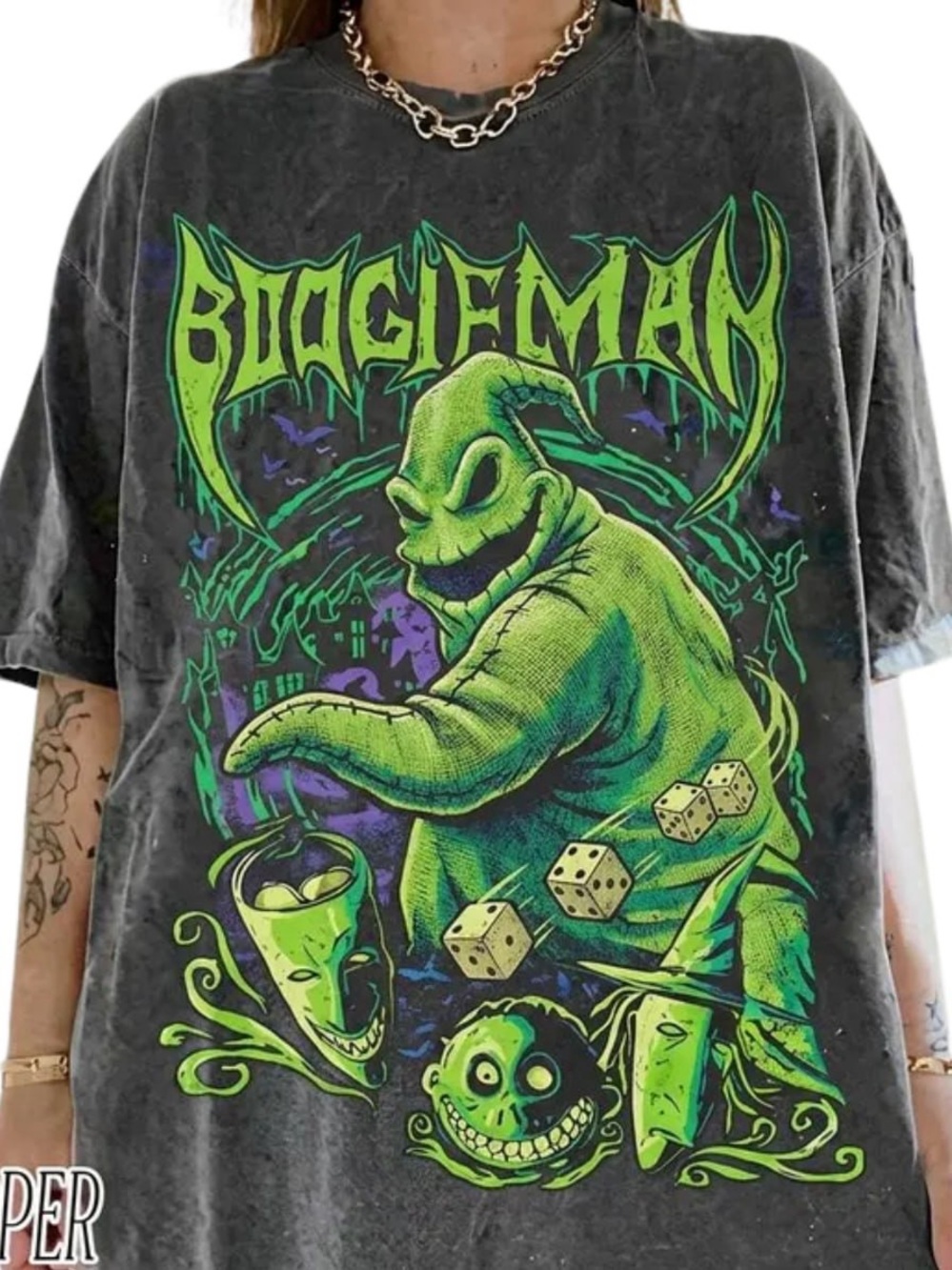 Comfort Colors Pepper Boogieman Graphic Tee